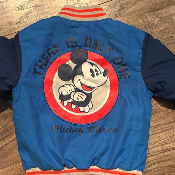 Disney Mickey Mouse Blue and Navy Kids Jacket - Picture 3 of 3